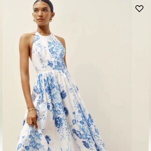 NWT Never worn -Reformation Percy Linen Dress- size 8